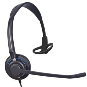 Dragon Single Ear AI Noise Cancelling Headset extra Light weight with more comfort